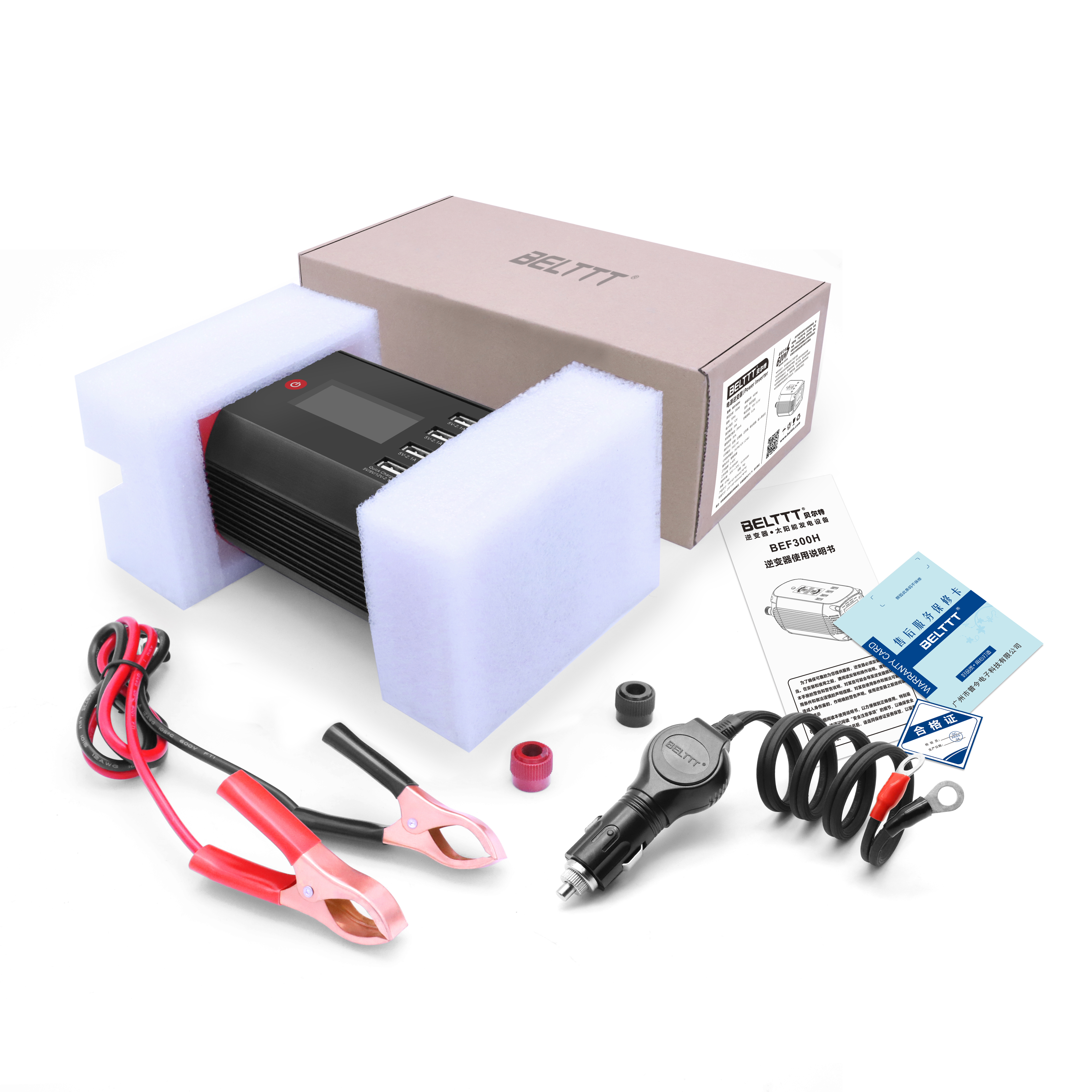 500W 純正弦波インバーター